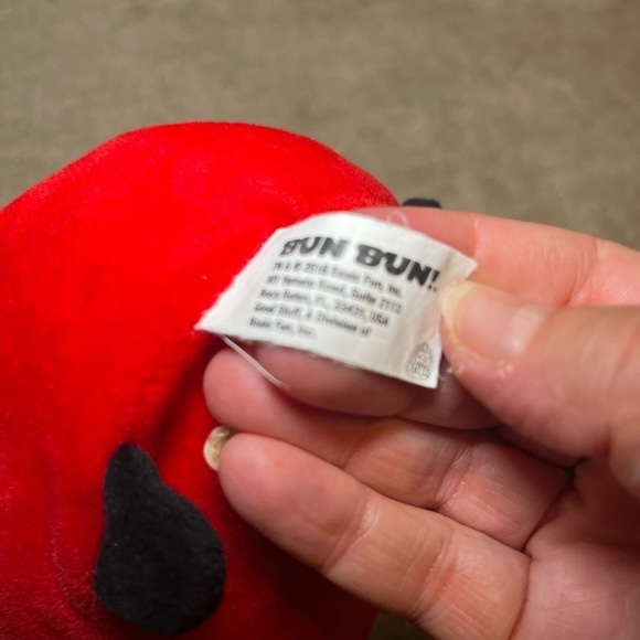 Bun Bun holiday Santa Claus plushy size small - Picture 3 of 9